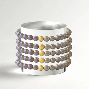 Lenny & Eva Gemstone Bracelet - Faceted Labradorite