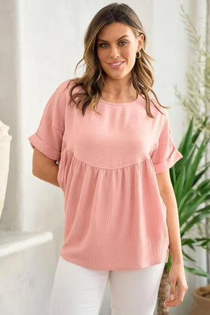 Dixie Woven Bodice - Dusty Pink