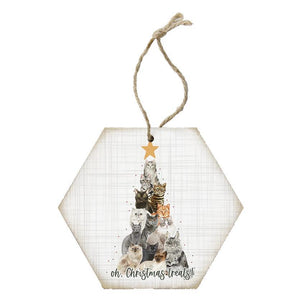 Christmas Ornament - Christmas Treats Cats