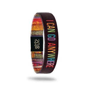 ZOX Wristband - I Can Go Anywhere - Medium Size