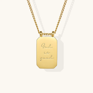 Necklace - MantraBand Note To Self "God is Good"