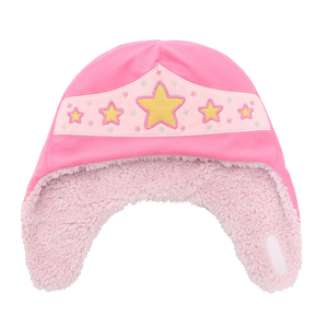 Kids & Baby Reversible Sherpa Hat - Cat/Super Hero