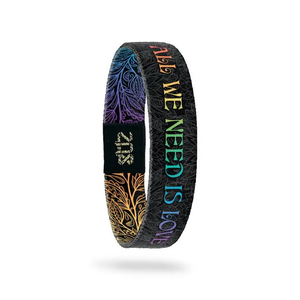 ZOX Wristband - All We Need Is Love - Medium Size