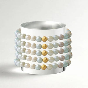 Lenny & Eva Gemstone Bracelet - Faceted Amazonite