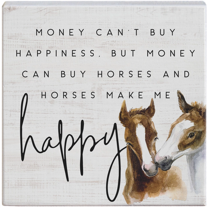 Horses Happy - Small Talk Square