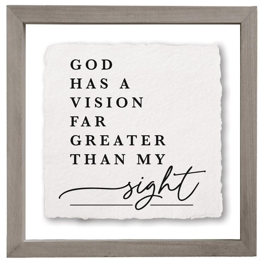 God Has Vision Sight - Floating Art Square