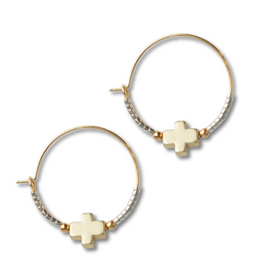 Lenny & Eva Faithful Earrings - Silver