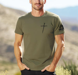 NLHD - "Three Nails" Christian Graphic MOG Tee