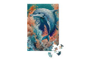 Mini Jigsaw Puzzle - Dolphin - Marine Life