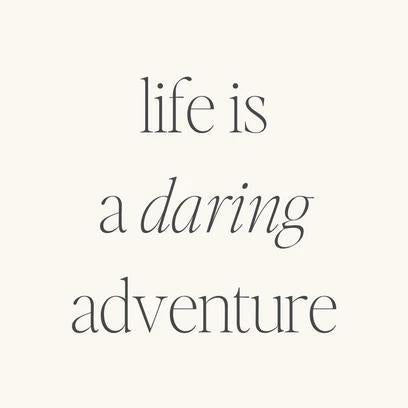Bracelet - Life Is A Daring Adventure
