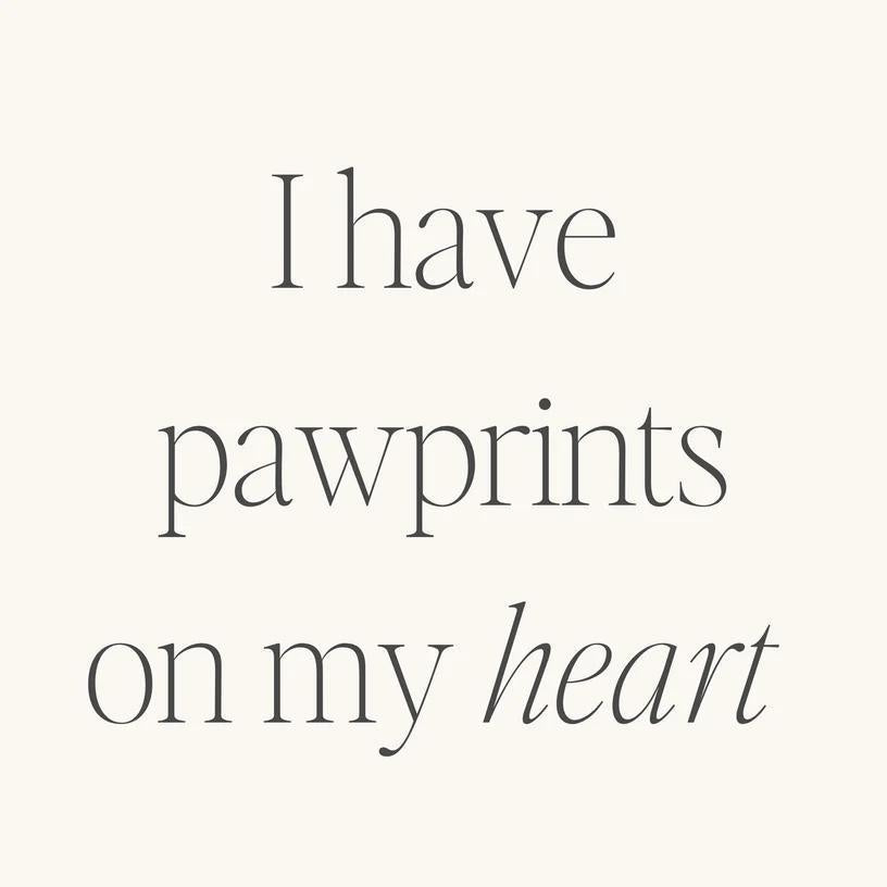 Bracelet - I Have Pawprints On My Heart