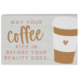 Coffee Before Reality - Small Talk Rectangle