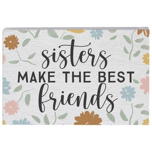 Sisters Made The Best Friends - Small Talk Rectangle