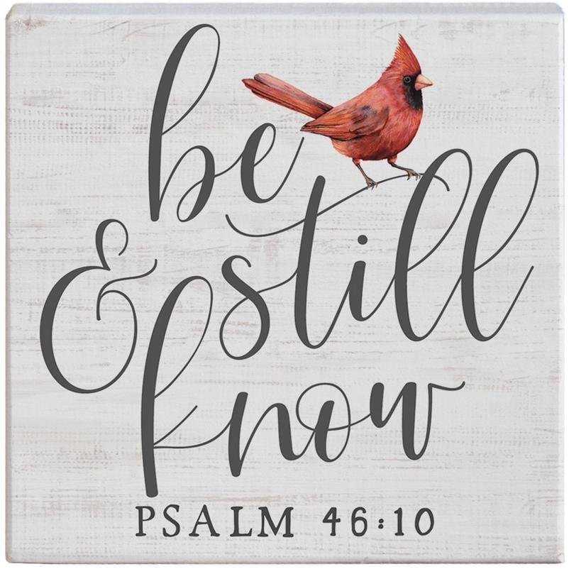 Gift A Block - Be Still Cardinal