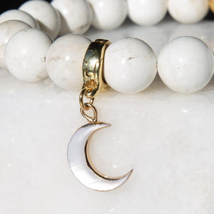 Lenny & Eva Moon Mother of Pearl Charm