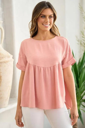 Dixie Woven Bodice - Dusty Pink