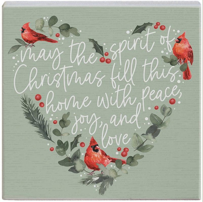 Spirit Christmas Cardinals - Small Talk Square