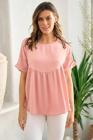 Dixie Woven Bodice - Dusty Pink