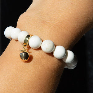 Lenny & Eva Apple Charm - Gold