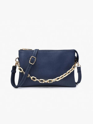 Izzy Textured Crossbody w/Guitar Strap