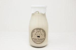 Milk Bottle Candle - Winter Vineyard