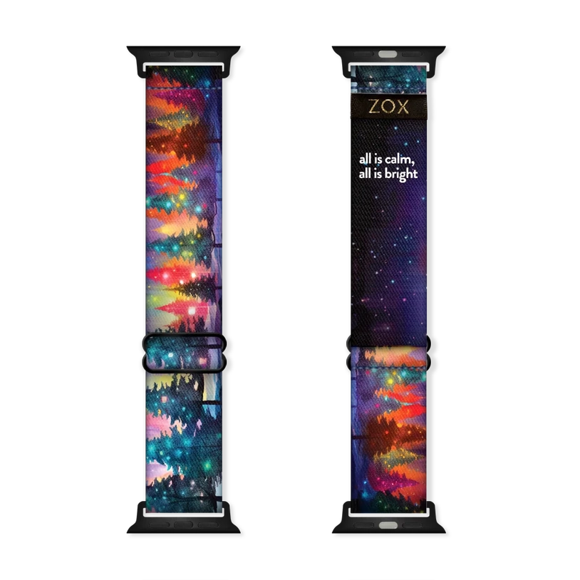 ZOX Apple Watch Band - All is Calm, All is Bright