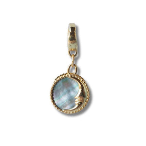 Lenny & Eva Sun & Moon Charm - Mother of Pearl
