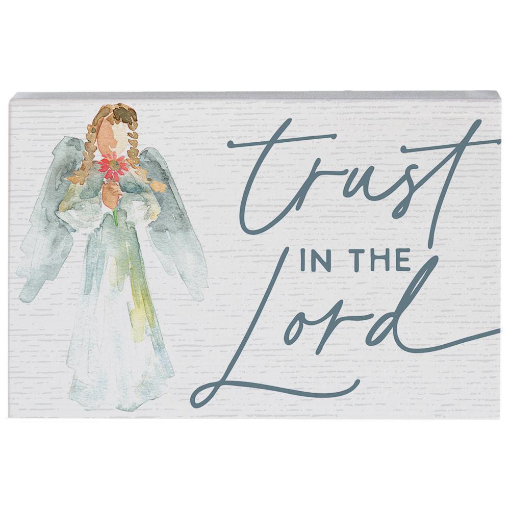 Trust In The Lord Angel - Small Talk Rectangle