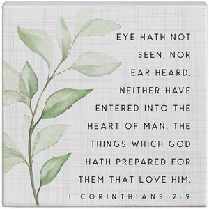 Eye Hath Not Seen - Small Talk Square