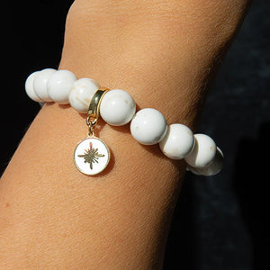 Lenny & Eva Star Charm - Mother of Pearl