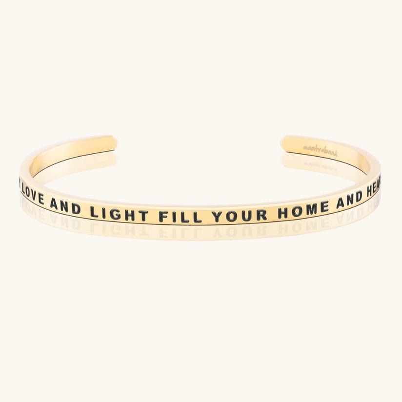 Bracelet - May Love and Light Fill Your Home & Heart