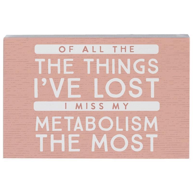 Miss My Metabolism - Small Talk Rectangle