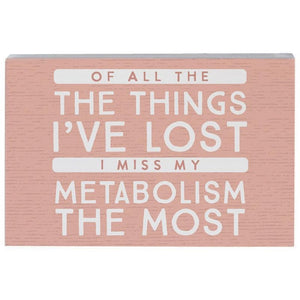 Miss My Metabolism - Small Talk Rectangle