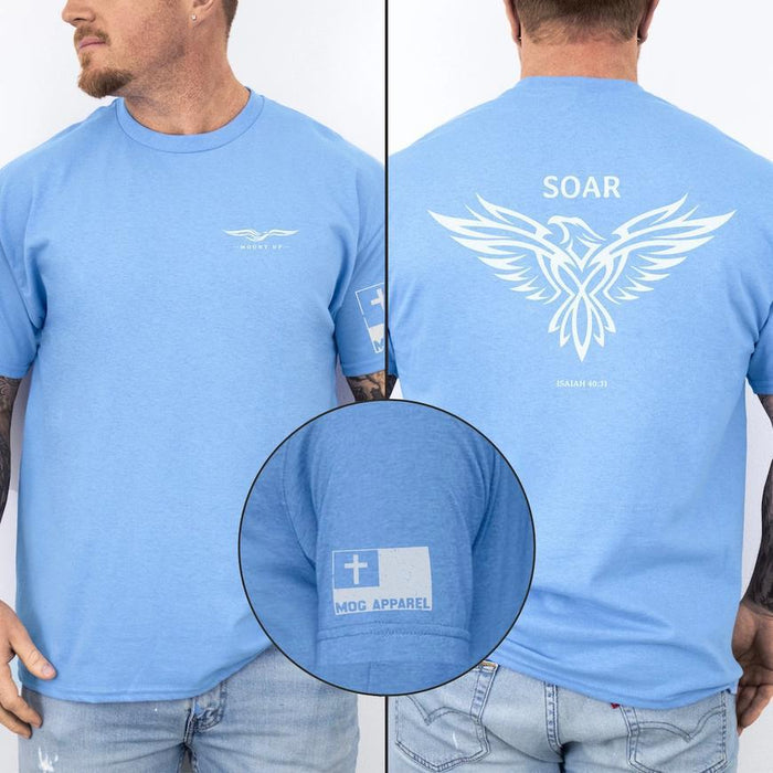 NLHD - "Mount Up and Soar" Christian Graphic MOG Tee