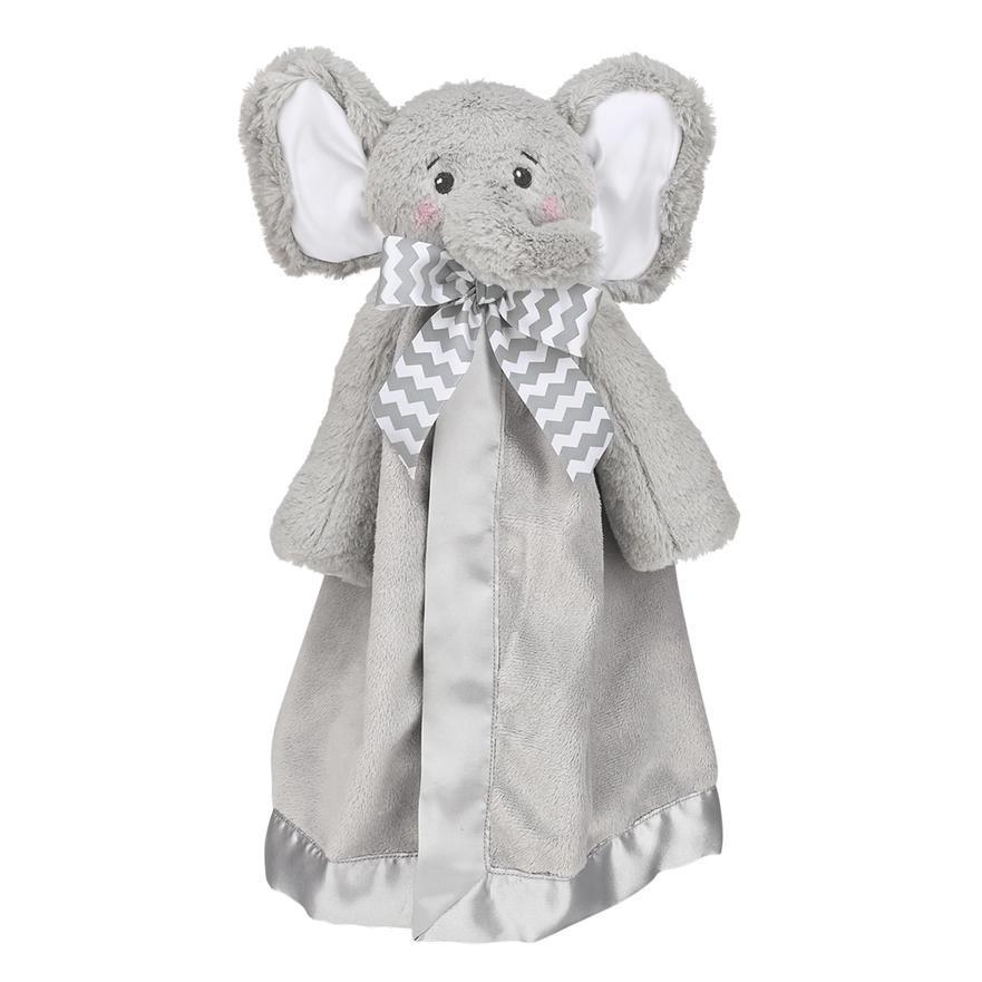 Lovey Blanket - Lil' Spout Gray Elephant Snuggler Lovey