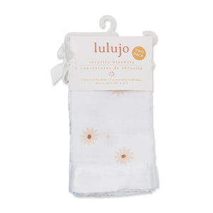 Lulujo Bamboo Security Blankets - Set of 2