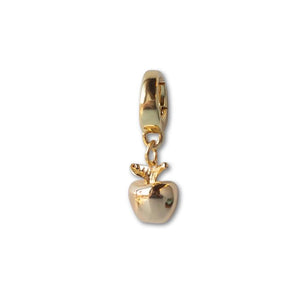 Lenny & Eva Apple Charm - Gold