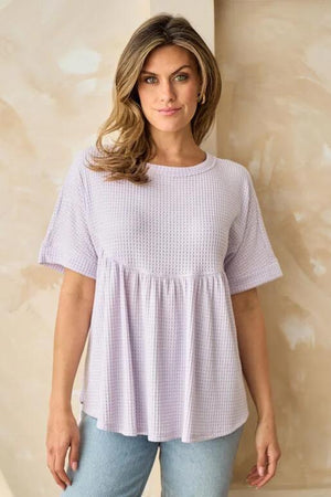 Allegra Lavender Blouse