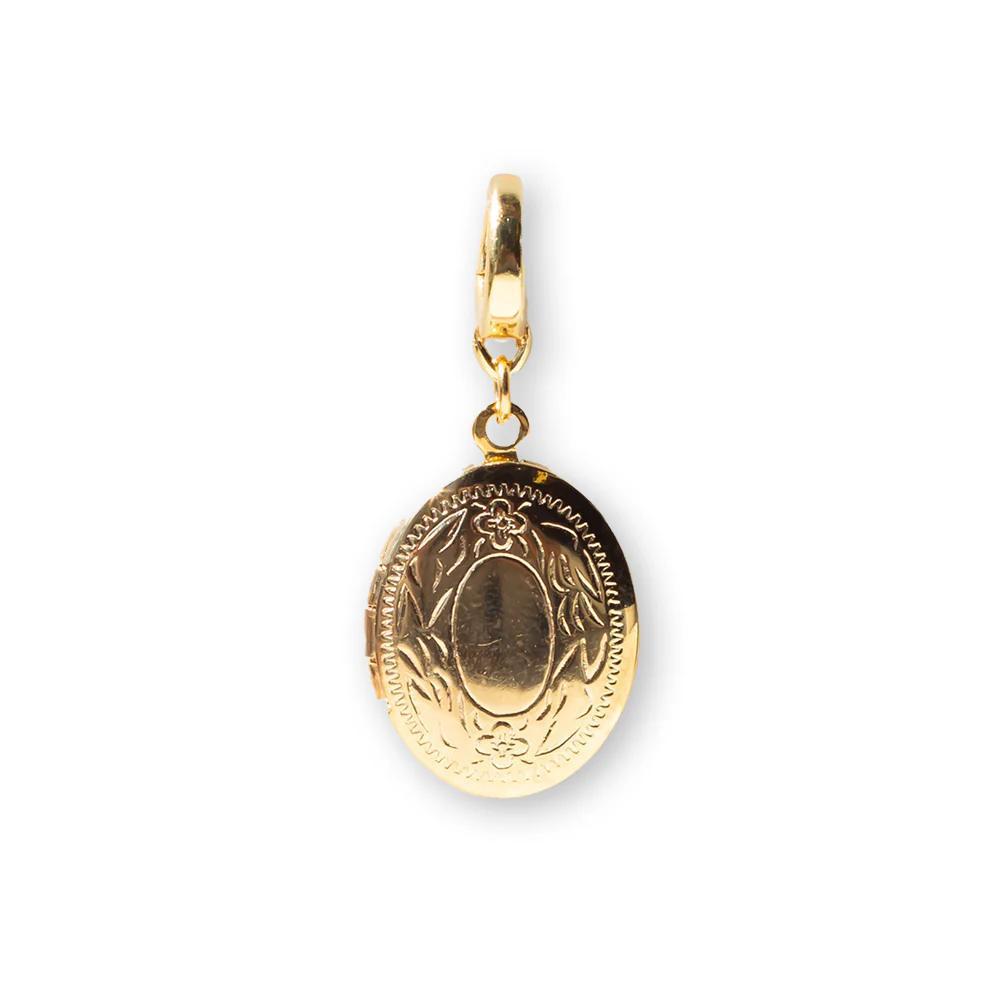 Lenny & Eva Locket Charm - Gold