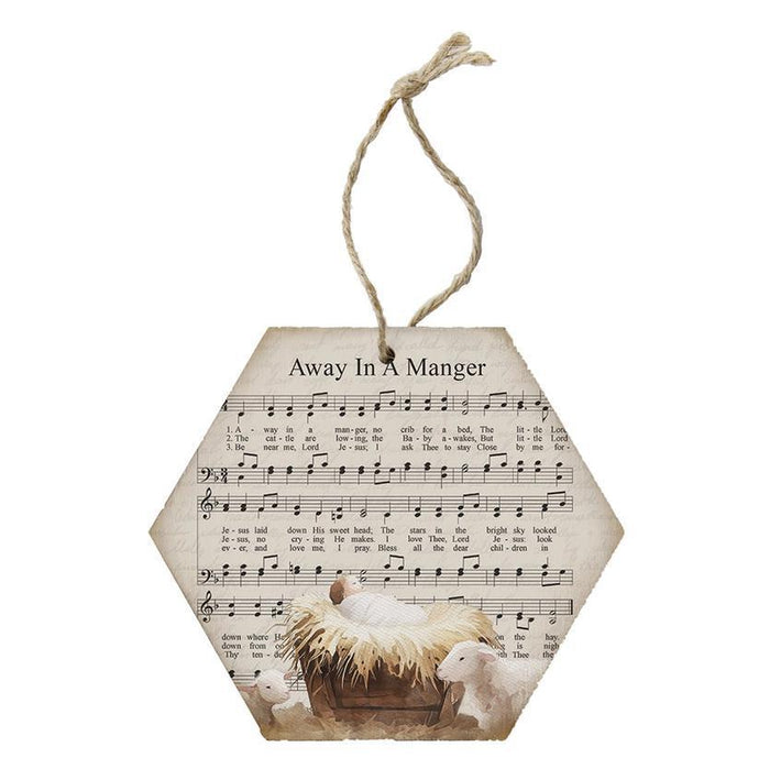 Christmas Ornament - Away In A Manger