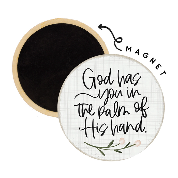Magnet - Round "God Has You"