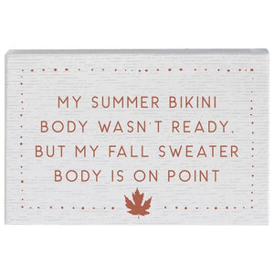 Fall Sweater Body - Small Talk Rectangle