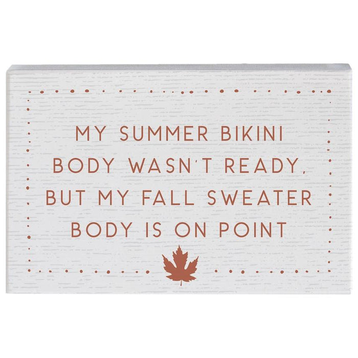 Fall Sweater Body - Small Talk Rectangle