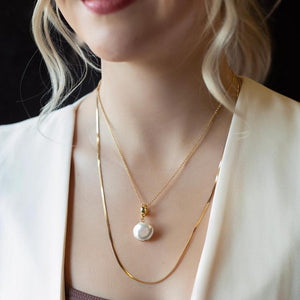 Lenny & Eva Large Pearl Charm