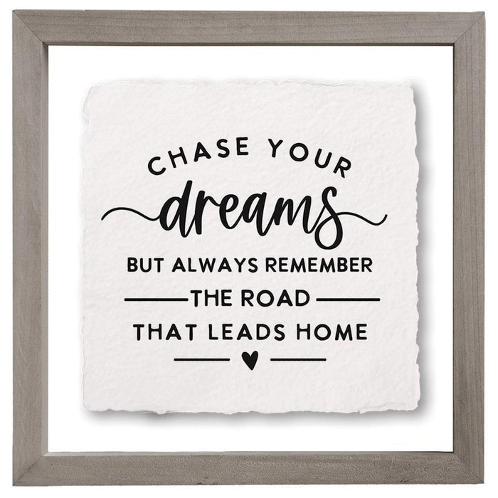 Chase Dreams - Floating Wall Art Square
