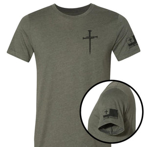 NLHD - "Three Nails" Christian Graphic MOG Tee
