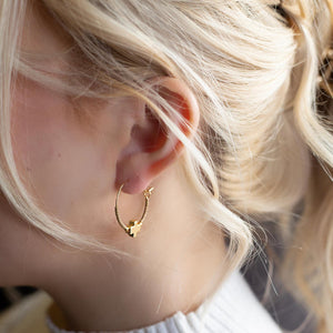 Lenny & Eva Faithful Earrings - Gold