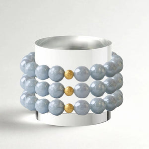 Lenny & Eva Gemstone Bracelet - Faceted Aquamarine