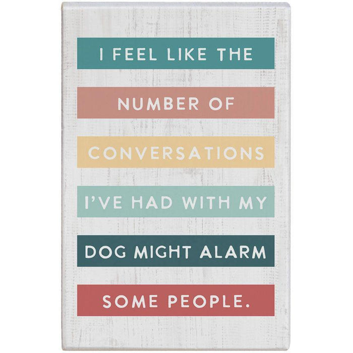 Conversations With Dog - Small Talk Rectangle