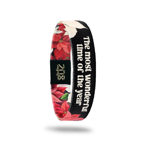 ZOX Wristband - Christmas The Most Wonderful Time of the Year - Medium